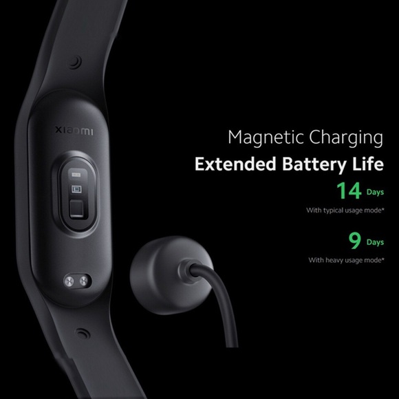 Smart Band 7 Black Multifunction Fitness Tracker Blood Oxygen  Bluetooth - Picture 10 of 13